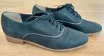 Zwarte leren schoenen mt 40, Schoenen met lage hakken, Zwart, Ophalen of Verzenden, Zo goed als nieuw