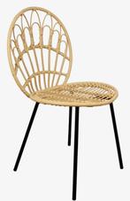 Set van 4 luxe rotan stoelen, peacock design, perfecte staat, Huis en Inrichting, Stoelen, Ophalen of Verzenden, Zo goed als nieuw