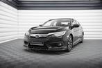 Voorlip spoiler sideskirt diffuser - Honda Civic 17-22, Auto diversen, Tuning en Styling, Ophalen of Verzenden