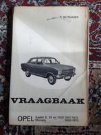 Vraagbaak Opel, Ophalen of Verzenden