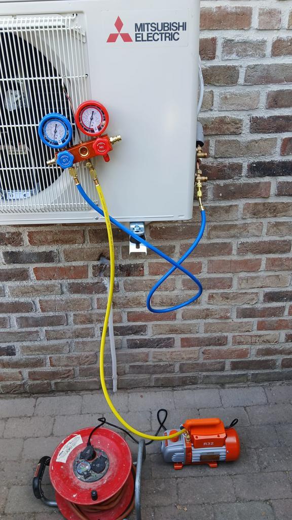 Vacuumpomp te huur airco vacumeren, Witgoed en Apparatuur, Airco's, Nieuw, Wandairco, Ophalen