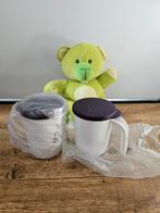 Tupperware bekers met handvat en deksel nieuw, Ophalen of Verzenden, Nieuw, Paars, Beker of Kan