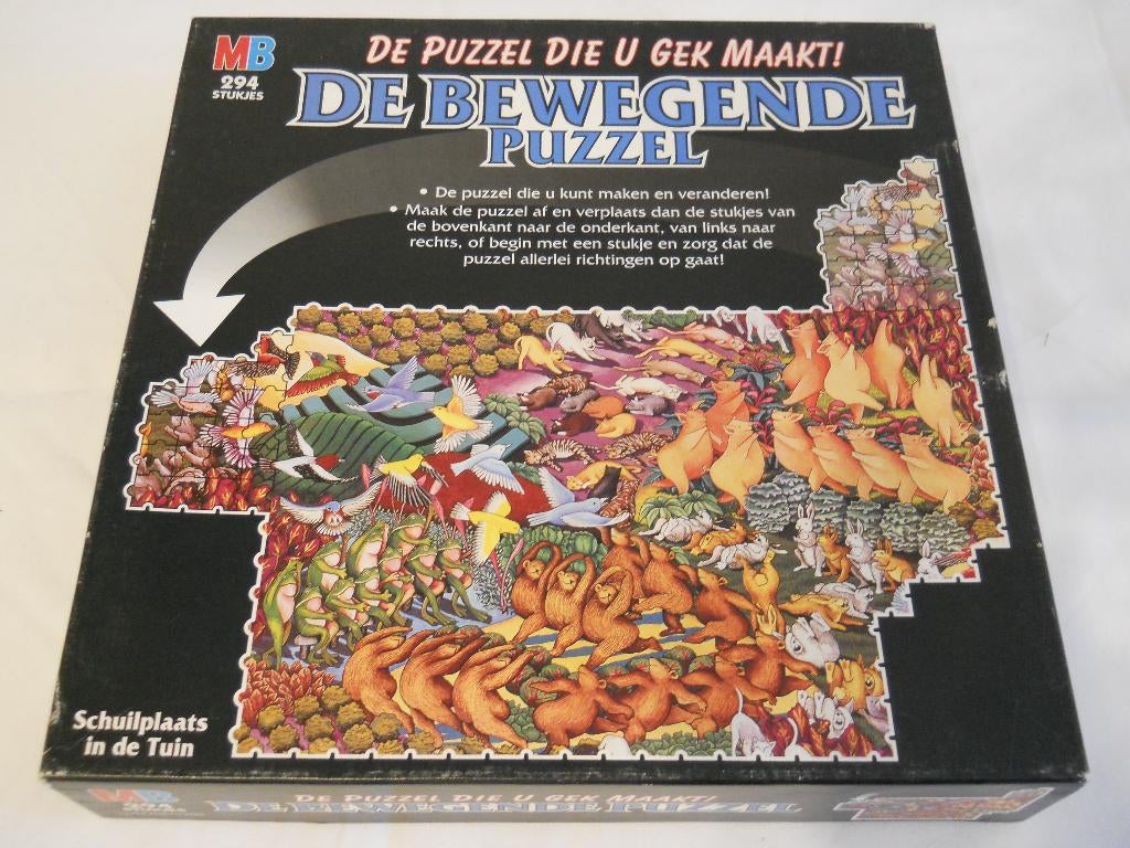 De bewegende puzzel, die u gek maakt., Ophalen of Verzenden, Minder dan 500 stukjes, Gebruikt