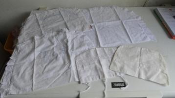 Kussensloopjes kind baby, katoen geborduurd, vintage diverse beschikbaar voor biedingen