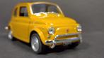 Fiat 500 mosterd geel 1:34 Welly Pol, Verzenden