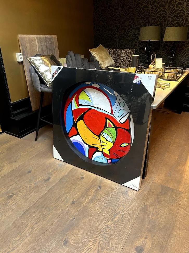 Schilderij met diepte, Antiek en Kunst, Kunst | Schilderijen | Klassiek, Ophalen