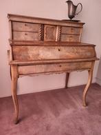 Authentiek Biedermeier secretaire, Huis en Inrichting, Kasten | Secretaires, Ophalen, Gebruikt, Biedermeier mahonie