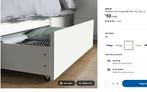 4x Ikea Malm bedlades wit. Nieuw, in twee ongeopende dozen, Huis en Inrichting, Ophalen, Eenpersoons, Nieuw, Overige maten