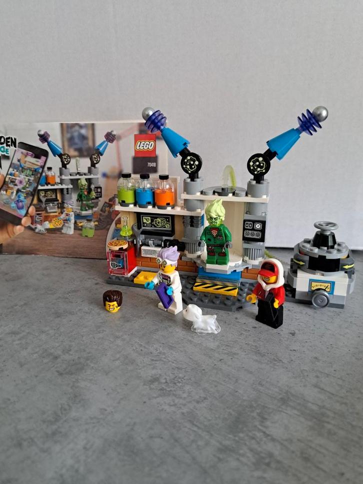 LEGO Hidden Side 70418 - Laboratorium, Kinderen en Baby's, Speelgoed | Duplo en Lego, Zo goed als nieuw, Lego, Complete set, Ophalen