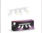 Philips Hue Fugato opbouwspot wit en gekleurd licht, Ophalen of Verzenden, Nieuw, Kunststof, Led