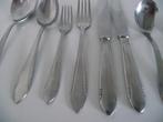 28 vintage Pako Meta bestek 8 taartvork RVS Rhenen 1960 p s, Ophalen of Verzenden