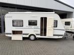 Dethleffs C Joy 460 LE Aparte bedden Mover + Airco + Luifel., Caravans en Kamperen, Caravans, Lengtebed, Bedrijf, Treinzit, Schokbreker
