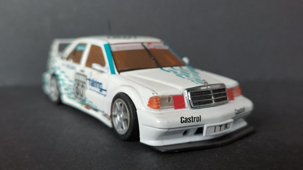 Mercedes Benz 190 DTM Recaro Bernhard 1:43 Minichamps Pol, Auto, Verzenden, Zo goed als nieuw, Info@minichamps.de