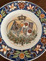 Gedenkbord  huwelijk Juliana en Bernhard 1937, Antiek en Kunst, Ophalen