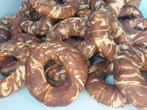 Partij 50x kauwdonut hond donut met rund&vis hondensnacks, Dieren en Toebehoren, Honden-accessoires, Ophalen of Verzenden, Nieuw