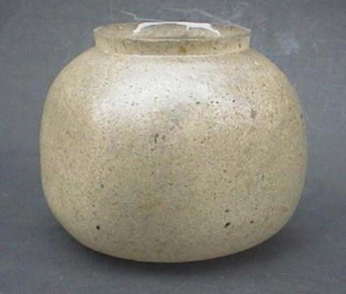 art deco pate de verre vaas Delatte Daum 11, Antiek en Kunst, Antiek | Glas en Kristal, Verzenden