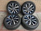 17 inch VW T roc velgen met zomerbanden 5x112, Ophalen, 215 mm, Banden en Velgen, 17 inch