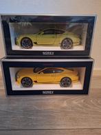 2x Bentley GT Continental Norev 1:18 nieuw, Ophalen of Verzenden, Nieuw, Auto, Norev