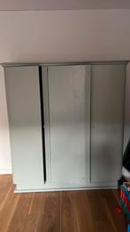 Antieke kledingkast lichtgroen vandaag ophalen= gratis, Huis en Inrichting, 150 tot 200 cm, Eikenhout, Meerdere deuren, Ophalen of Verzenden