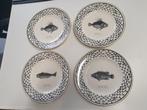 4 borden originele Prinknash Bewick's Plates, Antiek en Kunst, Ophalen of Verzenden
