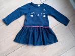 K274 Blauw jurkje Baby Club maat 86, Kinderen en Baby's, Babykleding | Maat 86, Meisje, Jurkje of Rokje, Babyclub, Ophalen of Verzenden