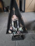 Decoratieve driehoek/kerstboom met ornamenten, Huis en Inrichting, Ophalen of Verzenden, Gebruikt