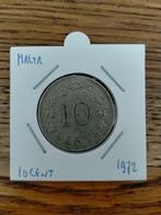 Malta 10 Cent 1972, Verzenden, Overige landen, Losse munt