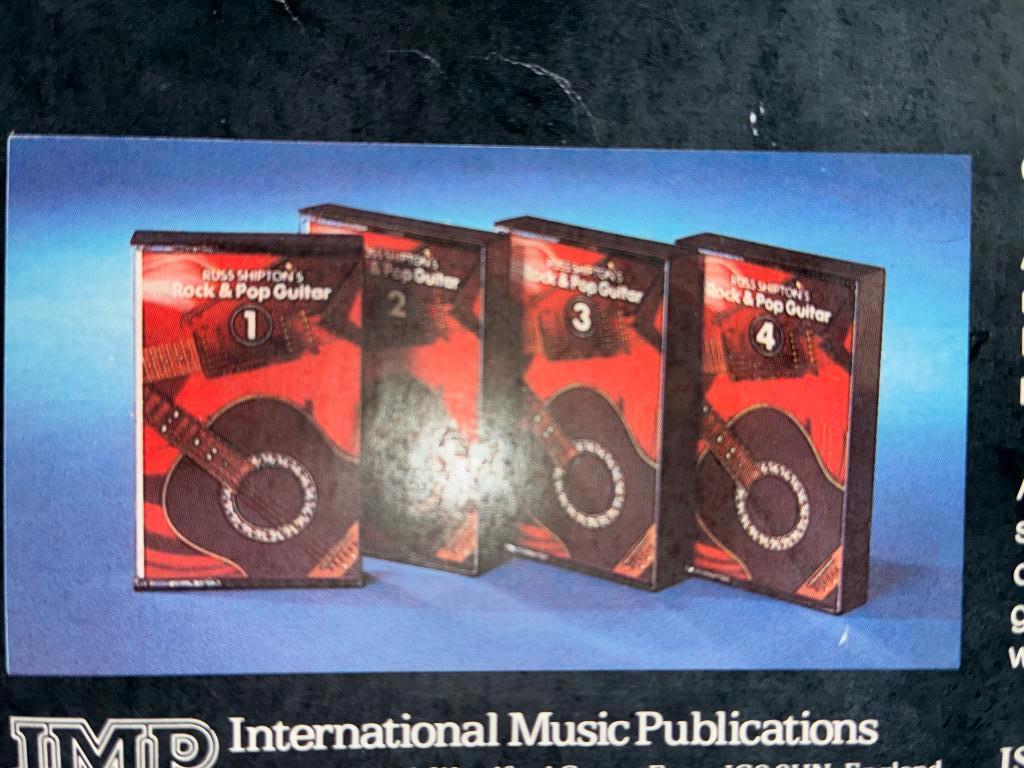 Cassettes te koop gevraagd Russ Shipton's Rock & Pop Guitar, Muziek en Instrumenten, Bladmuziek, Les of Cursus, Ophalen of Verzenden