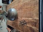 Mangohouten eetkamertafel, Ophalen of Verzenden, Minder dan 10 m², Bruin, Industriël