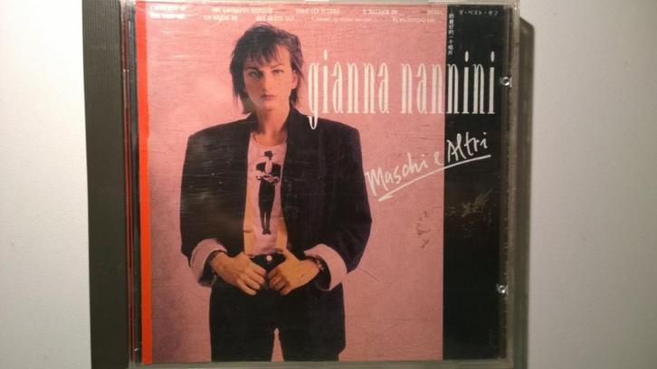 Gianna Nannini - Maschi E Altri, Cd's en Dvd's, Cd's | Rock, Zo goed als nieuw, Poprock, Ophalen of Verzenden