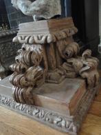 prachtig groot UITGESNEDEN HOUTEN PLATEAU / ornament, Ophalen of Verzenden