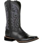 Zwarte heren kunstleren cowboy laarzen / mannen schoenen, Verzenden, Nieuw, Zwart, Boots