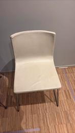 4x witte dinner stoelen, Huis en Inrichting, Ophalen, Gebruikt, Wit, Vier