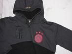 164 AJAX hoody grijs zwart, Kinderen en Baby's, Ophalen of Verzenden, Zo goed als nieuw, Meisje, Trui of Vest