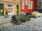 Jeep M38A1 / CJ 5 - Wiking olijfgroen als NEKAF, Hobby en Vrije tijd, Modelauto's | 1:87, Ophalen of Verzenden, Gebruikt, Auto