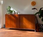 Vintage schoolkast / dressoir, Huis en Inrichting, Ophalen, Met plank(en), Gebruikt, 200 cm of meer