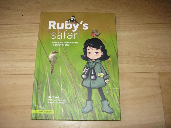 Bart Vos - Ruby's safari, Boeken, Kinderboeken | Jeugd | onder 10 jaar, Gelezen, Ophalen of Verzenden