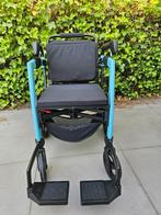 Rollz Motion island blue rollator rolstoel, Ophalen, Inklapbaar, Zo goed als nieuw, Duwrolstoel