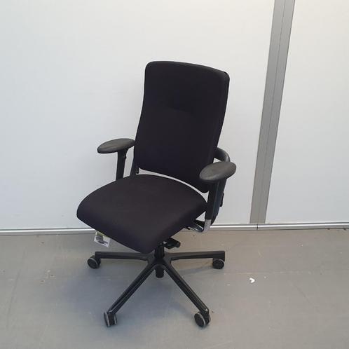 Partij Grahl Xenium bureaustoelen met zwarte stof, Huis en Inrichting, Bureaustoelen, Gebruikt, Bureaustoel, Zwart, Ergonomisch