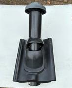 zwarte ubbink dakdoorvoerpan, Doe-het-zelf en Verbouw, Ventilatie en Afzuiging, Ophalen, Gebruikt, Ventilator en Afzuiger