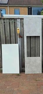 Ikea keukenbladen (waarvan 1 fornuis/inductie uitsparing), Ophalen, Zo goed als nieuw, Minder dan 100 cm, Grijs