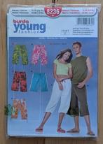 Naaipatroon Burda young fashion 8236 broek (vrouw en man), Hobby en Vrije tijd, Kledingpatronen, Ophalen of Verzenden, Zo goed als nieuw