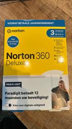 Norton 360 Deluxe 1 jaar gratis, Computers en Software, Ophalen of Verzenden, Zo goed als nieuw, Overige
