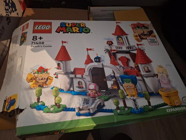 LEGO Super Mario Peach's Kasteel - Set 71408, Kinderen en Baby's, Speelgoed | Duplo en Lego, Zo goed als nieuw, Ophalen of Verzenden