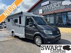 Knaus Van TI VW 640 MEG Vansation, Crafter 163 pk automaat, Caravans en Kamperen, Campers, Automaat, Standaard zit, Airbags, Koelkast