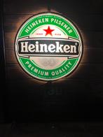 Heineken Lamp, Verzamelen, Ophalen, Gebruikt, Reclamebord, Plaat of Schild, Heineken