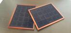 Muntencassette 2x Luxe inlays Hout 40 vaks plateau, Ophalen of Verzenden, Zilver