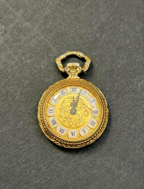 Memphis Zakhorloge, Sieraden, Tassen en Uiterlijk, Horloges | Antiek, Overige merken, Staal, 1960 of later, Verguld, Ophalen of Verzenden