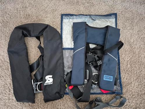 Automatische reddingsvesten 275/150N, Watersport en Boten, Watersportkleding, Gebruikt, Reddingsvest of Zwemvest, Dame of Heer
