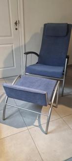 KEBE Lounge Stoelen + Voetenbank (1985) - Nieuwstaat!, Huis en Inrichting, Fauteuils, Ophalen of Verzenden, Zo goed als nieuw